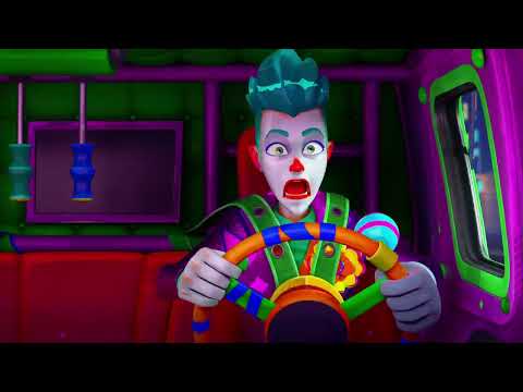 Bibi räddar Batgirl från Jokern | Batbilarna | Tecknat för barn