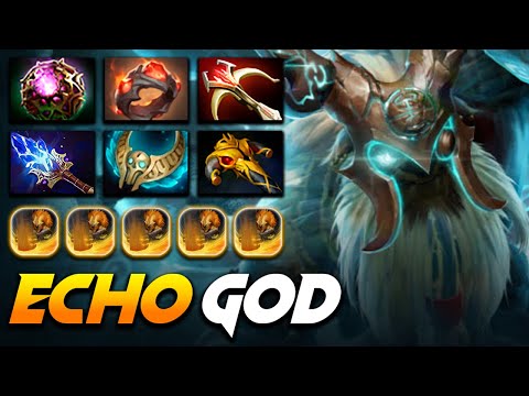 Earthshaker Immortal Echo God - Dota 2 Pro Gameplay [Watch & Learn]