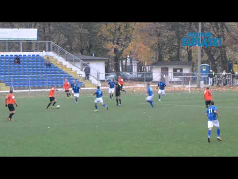 Concordia Elbląg - Stal Radom 2:1. Gol Mateusza Bogdanowicza
