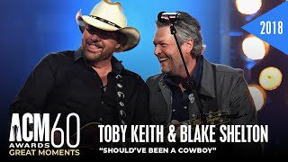 Toby Keith &amp; Blake Shelton - Should've Been A Cowboy (Live from the 53rd ACM Awards)
