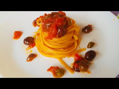 Come fare linguine olive e capperi alla napoletana