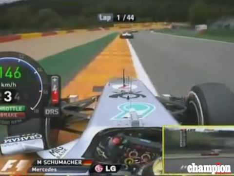 Grand Prix de Belgique 2011 - Michael Schumacher (Mercedes)
