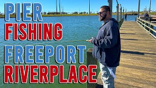 Pier Fishing at Freeport Riverplace