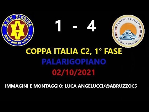 COPPA ITALIA C2: FLORIDA- CENTROSTORICO 1-4