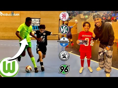 U12 Hallenturnier mit Wolsburg, Hannover,Paderborn und Co 🔥🥵 - Ft. BolzplatzHelden
