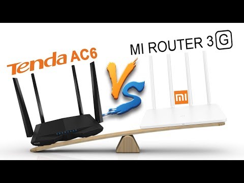 Сравнительный обзор Xiaomi Mi WiFi Router 3G VS Tenda AC6 - тест скорости и мощности wi-fi