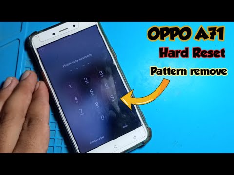 Oppo Mobile ka lock kaise tode|How to unlock phone if forgot password|Oppo A71 Pattern remove|