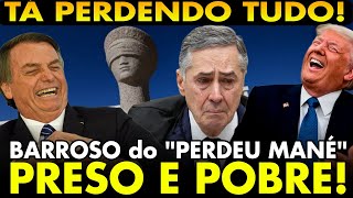 BARROSO VAI ACABAR POBRE E PRESO! TRUMP AUTORIZA LEILÃO DA MANSÃO NOS EUA — A CASA CAIU!