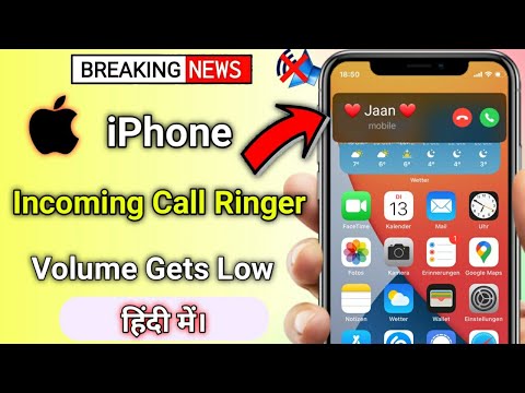 How To Fix iPhone 13/14/14 Pro Ringers Volume Get Low On Incoming Call | iPhone Ringer Volume Low