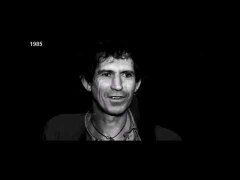 Keith Richards Evolution 1962-2015 Fast