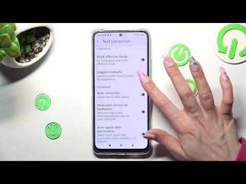 How to Turn On / Off Auto Correction on Xiaomi Redmi Note 12?