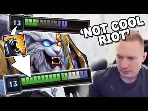 'RIOT WHAT IS THIS' Tilting Broxah with my Rengar
