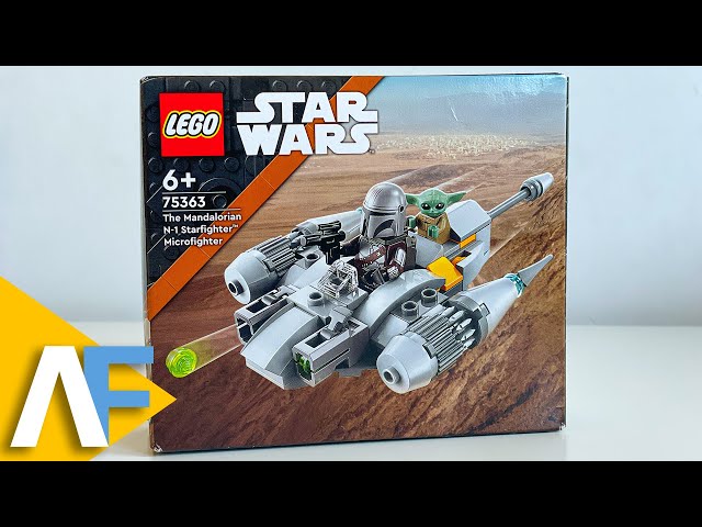 Vídeo relacionado con LEGO 75363 Star Wars Microfighter: Caza Estelar N-1 de The Mandalorian, Vehículo a Microescala del Libro de Boba Fett con Figura Grogu Baby Yoda, Regalos para Niños y Niñas a Partir de 6 Años