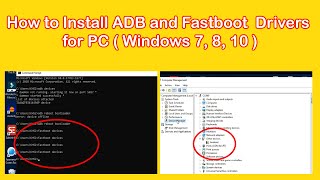 How to Install ADB and Fastboot Drivers on Windows 7, 8, 10