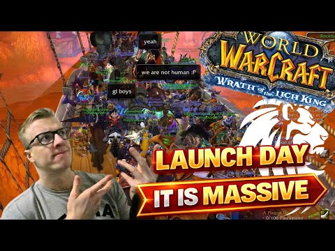 WARMANE DID NOT DISAPPOINT! ONYXIA WotLK LAUNCH DAY!