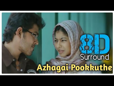 Azhagai Pookkuthe 8D | Ninaithaale Inikkum | Vijay Antony | Shakkthi | Anuja Iyer | 8D BeatZ