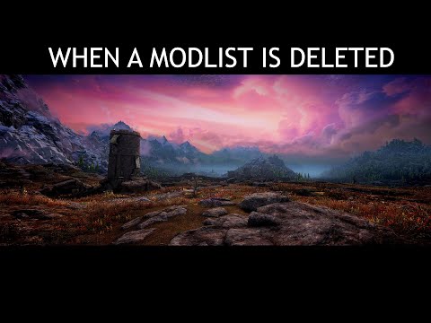 When A Modlist is Deleted...