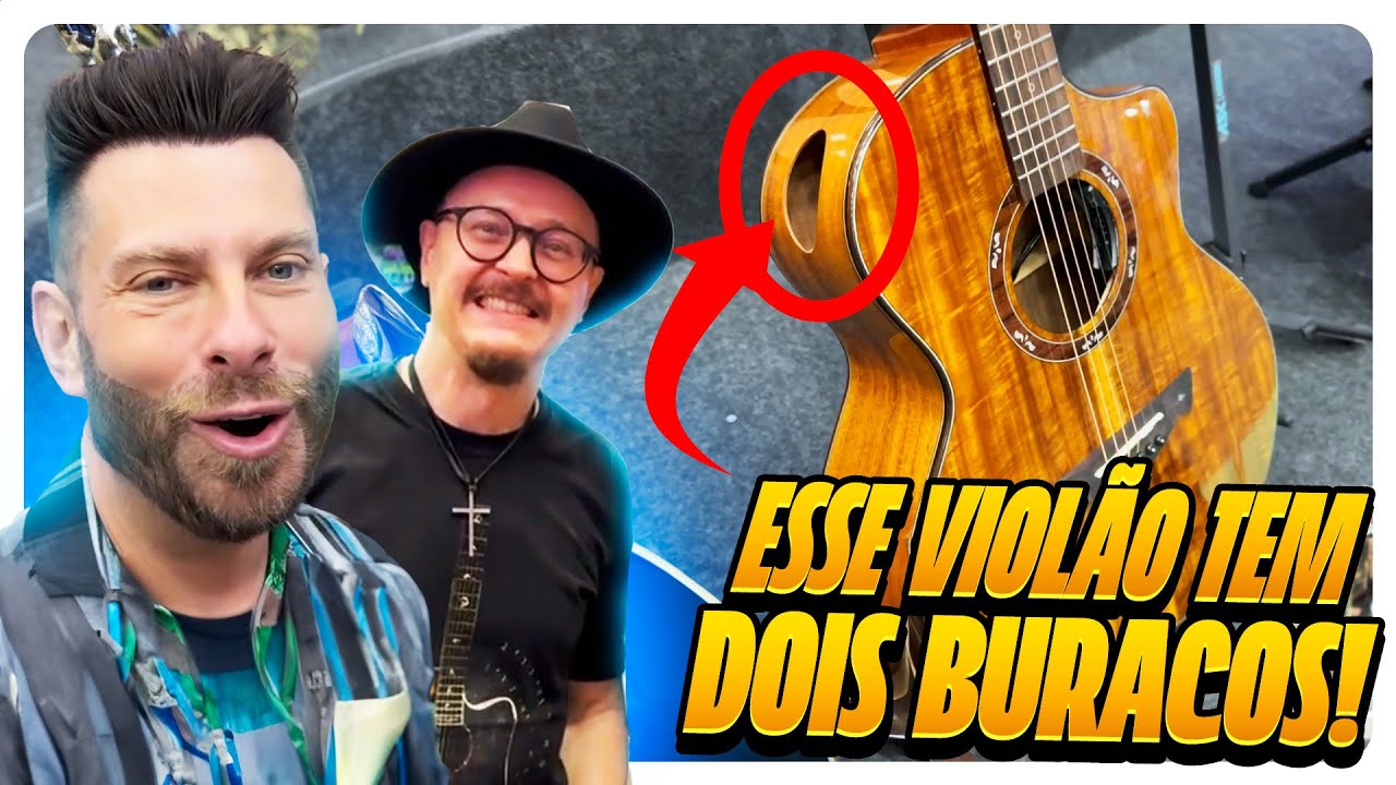 O QUE É ESSE FURO NO VIOLÃO QUE A TAGIMA LANÇOU?!