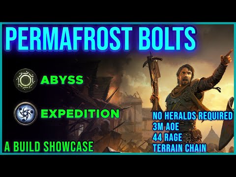 [0.4] Permafrost Bolts Tactician Build Showcase: Abyss & Expedition (WEEK ONE)