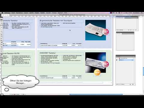 [oldies]Xactuell Cockpit InDesign Database Publishing - Vorlagenerstellung