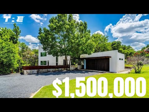 Inside a $1,500,000 Home near Mount Bonnell in Austin, TX