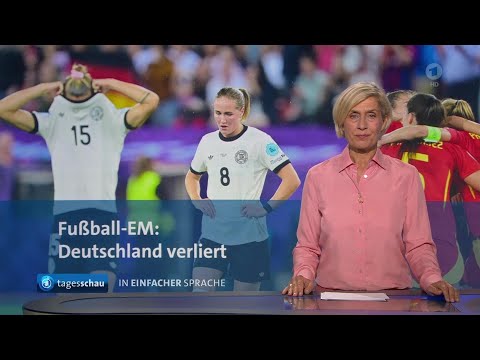 tagesschau in Einfacher Sprache 19:00 Uhr, 24.07.2025