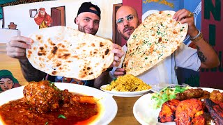 Eating INDIAN FOOD for 24 HOURS in LOS ANGELES!! Lamb Shank Curry & DTLA Butter Frankie | California