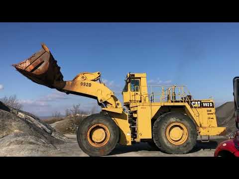 1995 CAT 992D RUBBER TIRED LOADER