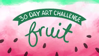 30 Day Art Challenge: Fruit 🍉 Sea Lemon