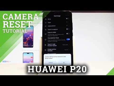 How to Reset Camera in HUAWEI P20 - Restore Camera Defaults |HardReset.Info