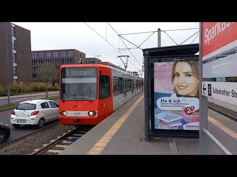 KVB Linie 5, 127 und 139 am Butzweilerhof