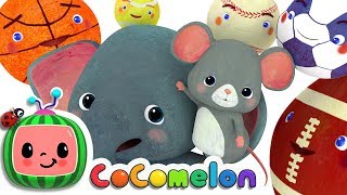 Sports Ball Song | CoComelon Nursery Rhymes &amp; Kids Songs