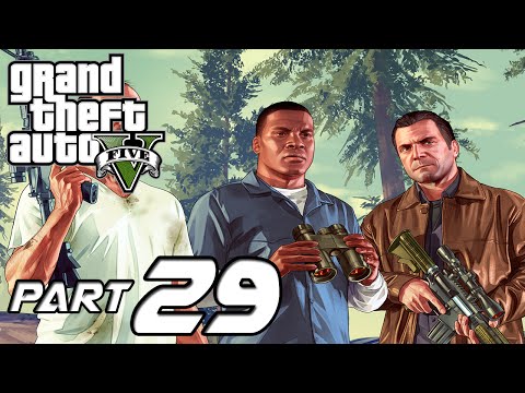 Grand Theft Auto 5 Walkthrough Gameplay Part 29: Bury The Hatchet XboxOne