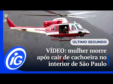 Mulher morre após cair de cachoeira no interior de São Paulo