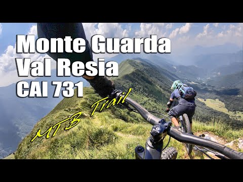 MONTE GUARDA, VAL RESIA - Monte Plagne, Casera Nische - MTB Trail