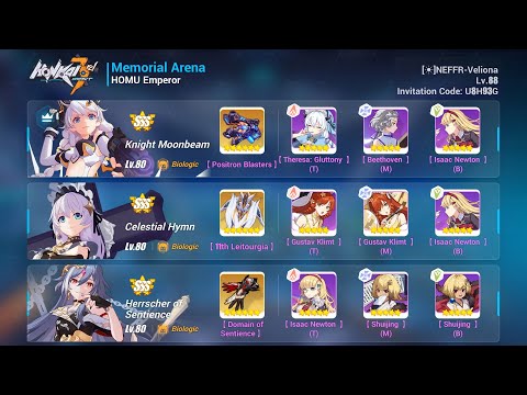 HI3 EX Memorial Arena Homu King 31893 (KMB, CH, HoS) Breakdown