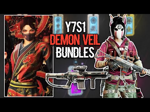 First Look At Y7S1 Demon Veil BUNDLES, Operator Portraits, RICK And MORTY Skins , EXOTIC SKINS - R6