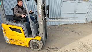 رافعة شوكية كهربائية Jungheinrich EFG 215 4.4m/ 2020y/ 9076h | صورة 4 - Machineryline