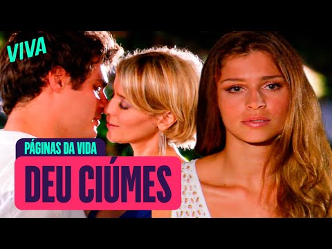 SIMONE FLAGRA THELMINHA E JORGE E DEIXA A MOÇA SEM JEITO! | PÁGINAS DA VIDA | MELHOR DO DIA