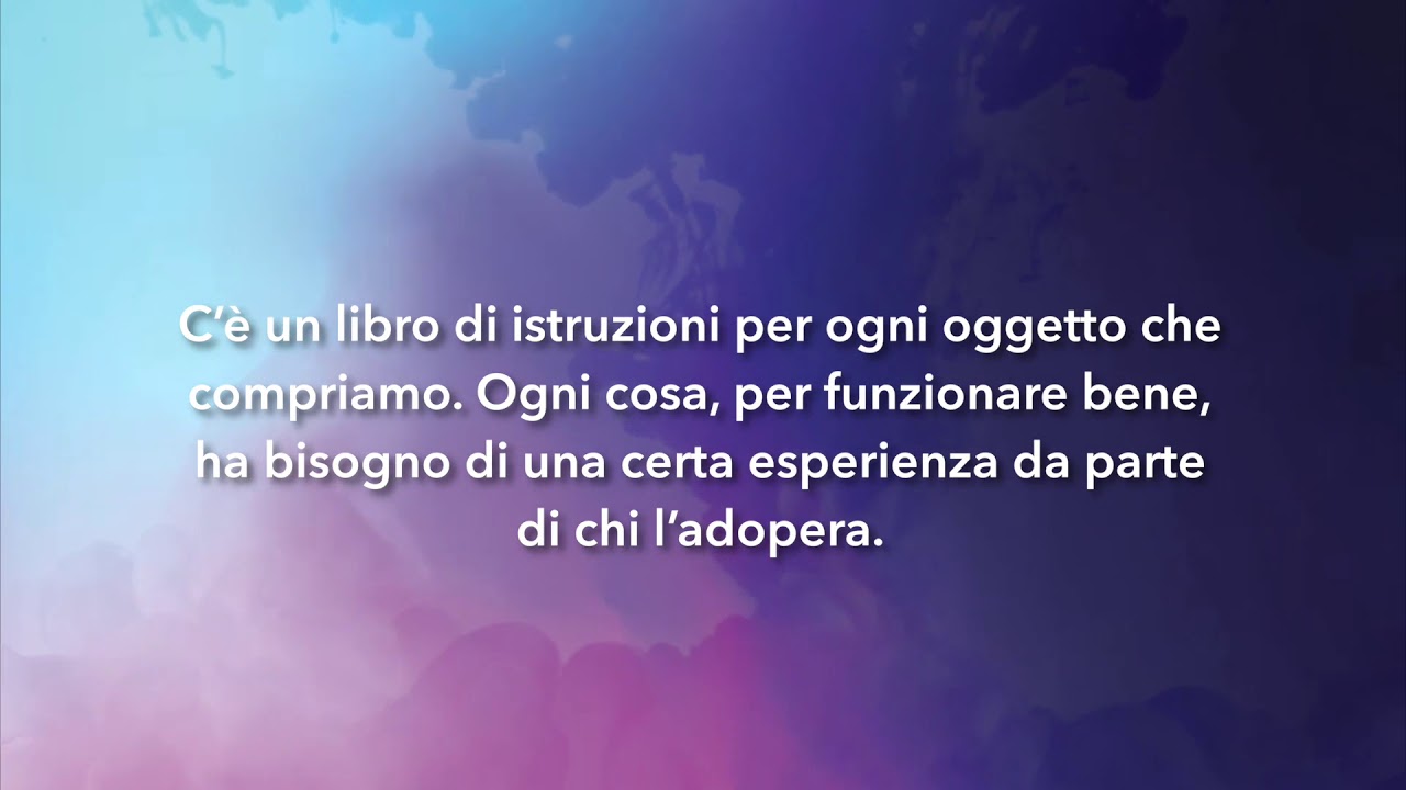 Meditazione Calendario "Parole di Vita" del 27 Settembre 2019