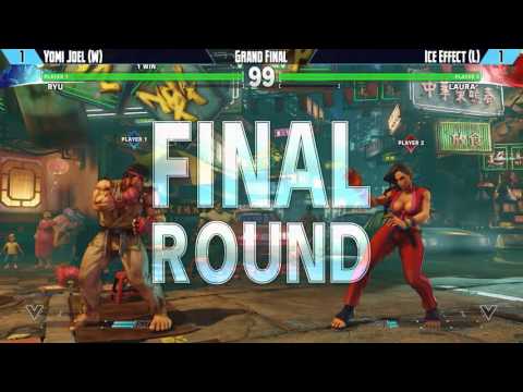 GB Apr 30, 2016 - SFV - Grand Finals - (W) Yomi Joel vs (L) Ice Effect