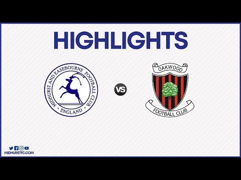 First Team vs Oakwood FC (H)