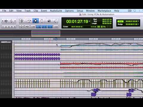Pro Tools is Awesome Quick Tip: VCA Fader Basics Part 2