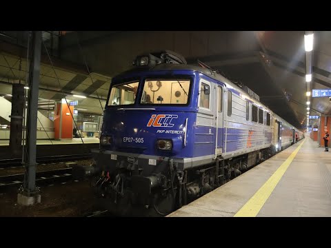 EP07-505 goni wagony pociągu IC "Zefir" | 03.12.2022