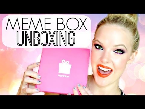 MEMEBOX MAKEUP EDITION BOX | Unboxing Video