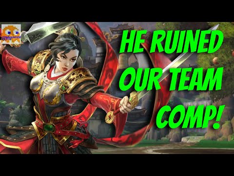 THIS GUY RUINED OUR TEAM COMP! | Ranked Joust Solo Queue Ep. 24 - SMITE Mulan Gameplay