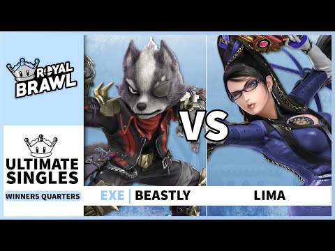 Royal Brawl 2023 - EXE | Beastly (Wolf) Vs Lima (Bayonetta) Singles Winner's Quarters