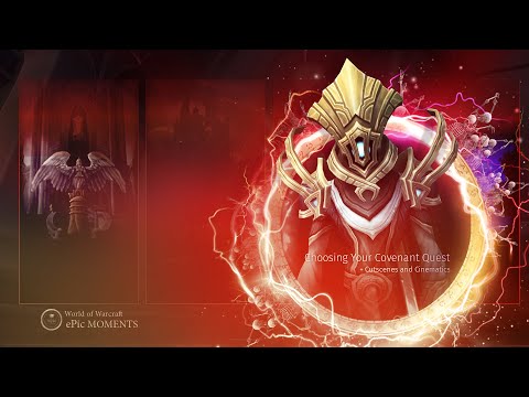 UNLOCKING Shadowlands + Choosing  Your Covenant Quest @ lvl 60