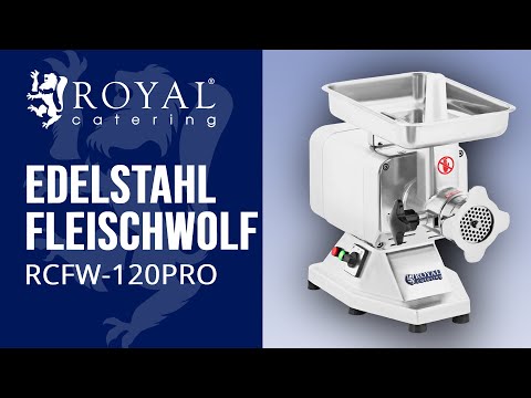 Video - Edelstahl Fleischwolf - 200 kg/h - PRO