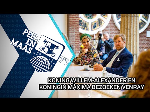 Koning Willem-Alexander en koning Màxima bezoeken Venray - 28 mei 2021 - Peel en Maas TV Venray